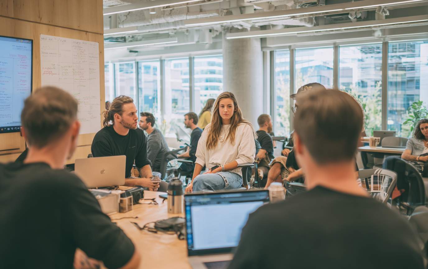 Startup community meetup